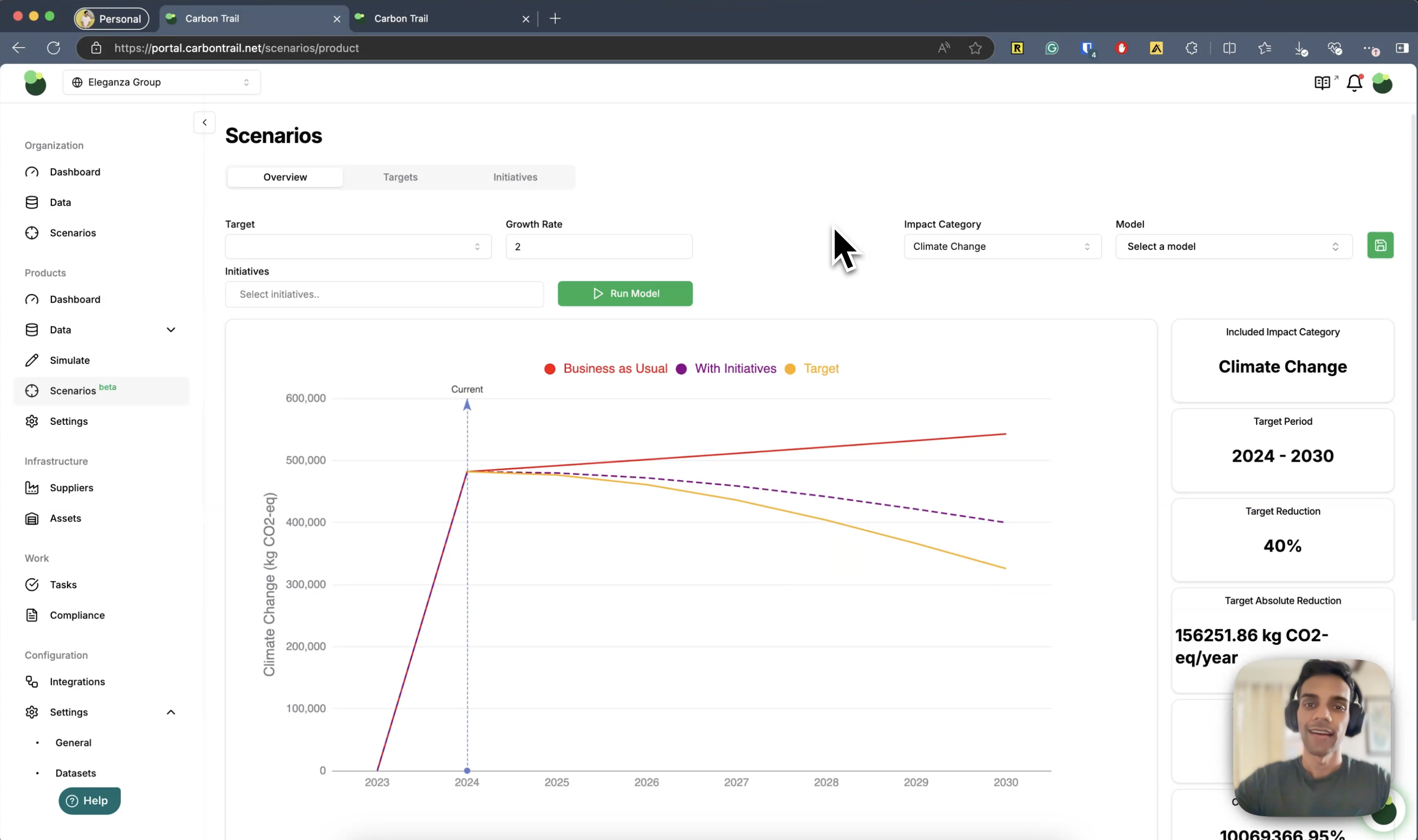 Oct 2024 Product Update: Climate initiative impact modelling